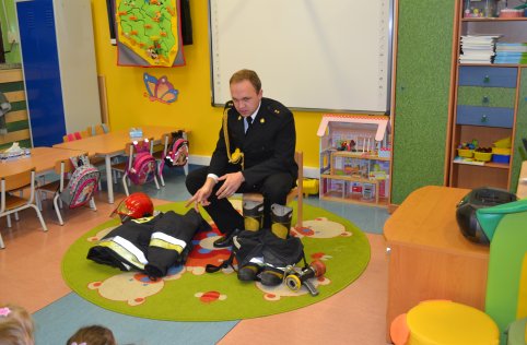 Spotkanie ze strażakiem 